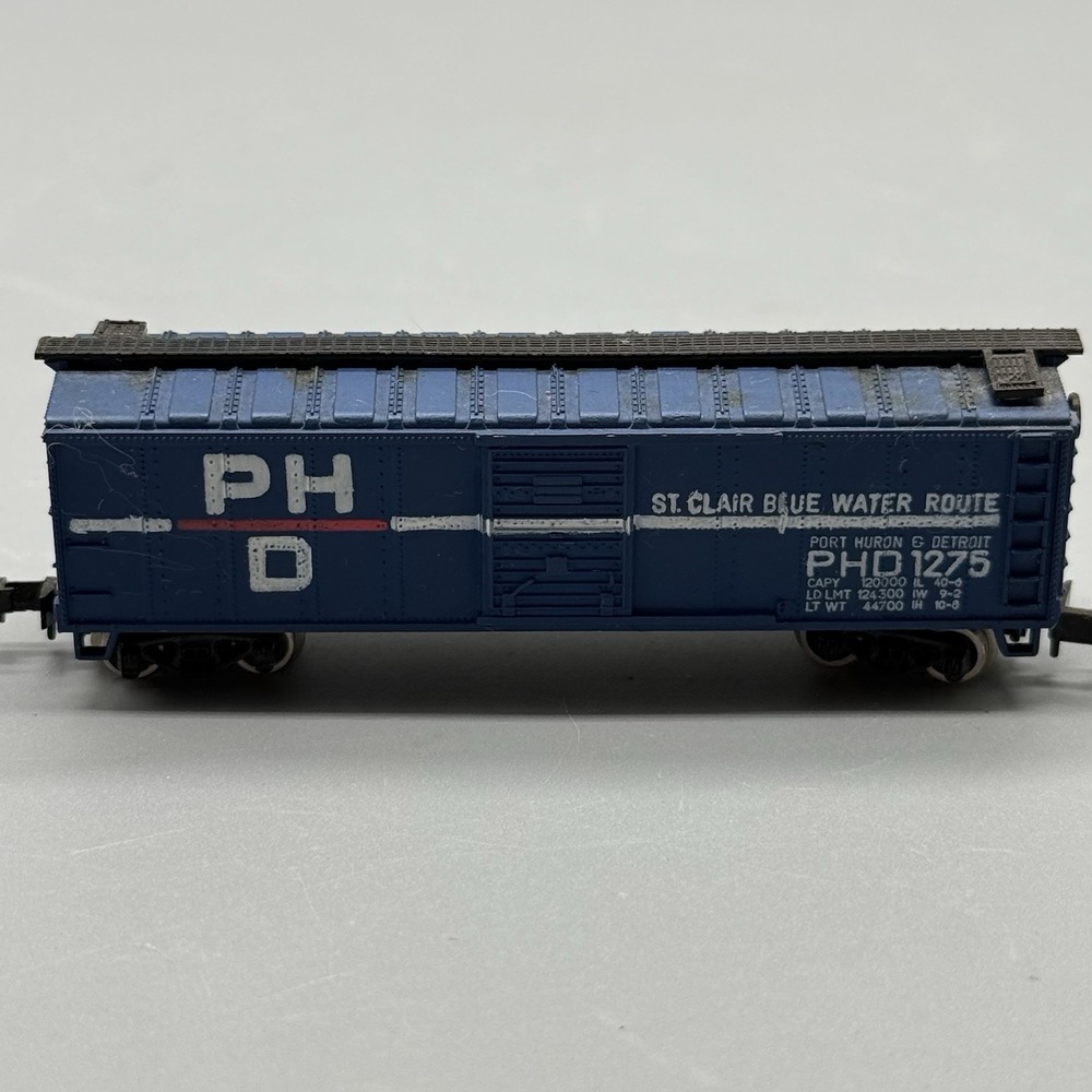 Atlas St Clair Blue Water Route Box Car PHD 1275  N Scale Train